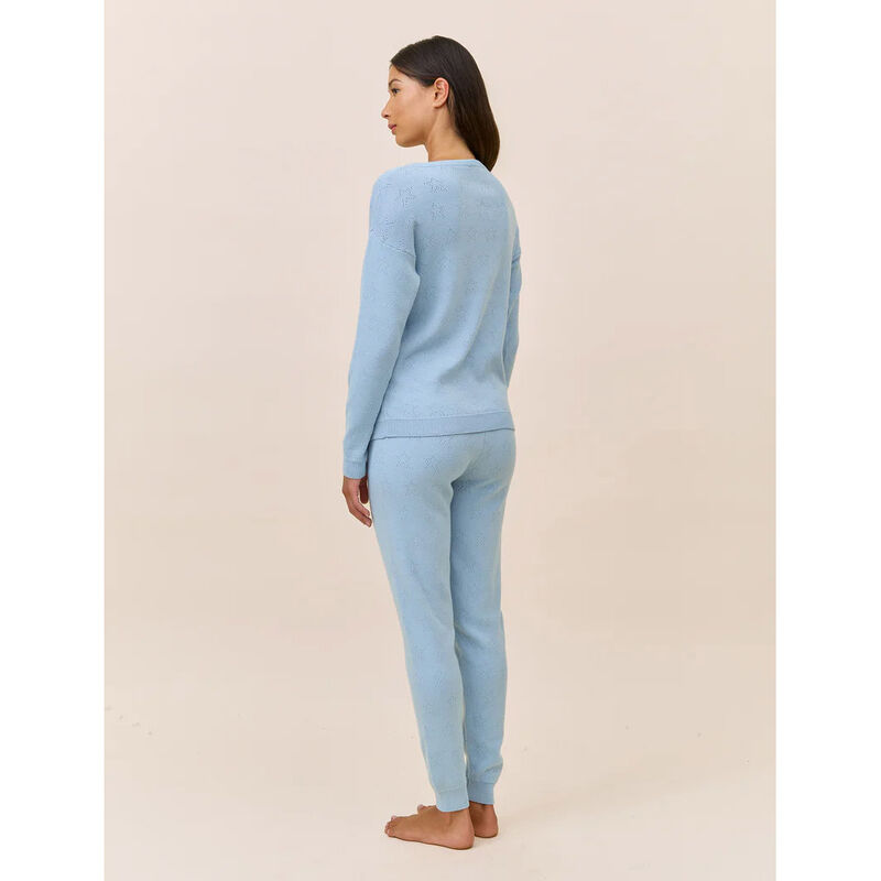 Papinelle Cosy Pointelle Ls Top And Jogger image number 1